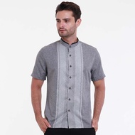 MAGINOT AFWAN GREY Slim Fit Short Sleevekoko
