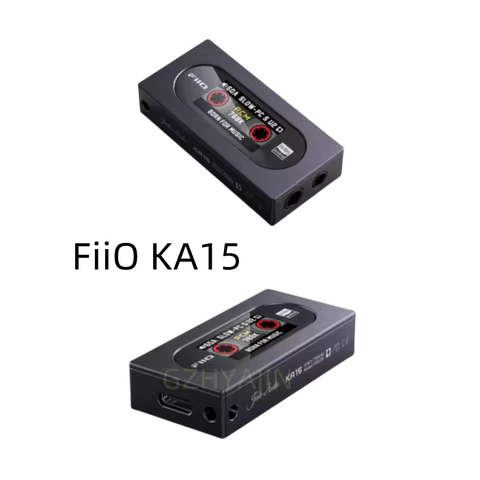 FiiO KA15 portable HiFi fever fully balanced decoding ear amplifier small tail Android iPhone sound