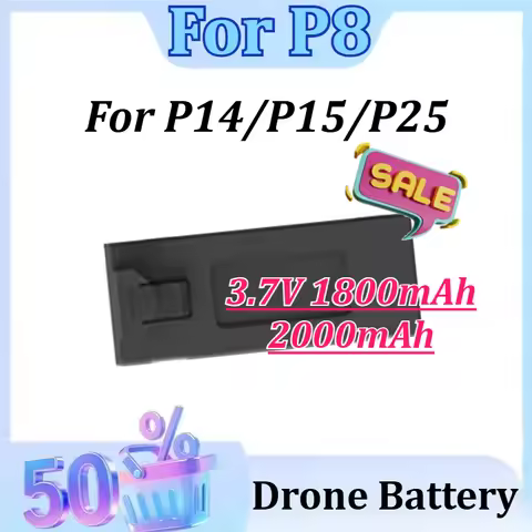 Newly Upgraded 3.7V 1800mAh/2000mAh For P8/P14/P15/P25 GPS Drone Spare Accessories Parts High Qualit