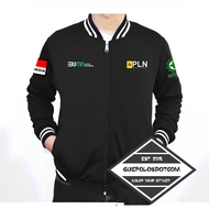 TYPE 2 PLN ELECTRICITY BUMN baseball varsity jacket
