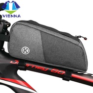 Bicycle Frame Front Top Tube Bag Big Capacity Waterproof MTB Saddle Pouch