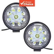 Kit 2 Mile Lights 11cm Redondo 12/24v 9 Universal Leds