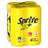 SPRITE Lemon Plus Zero Sugar 320ML X 4