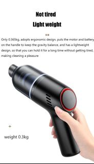 8000Pa Wireless Car Vacuum Cleaner Cordless Handheld Auto Vacuum Battrery
