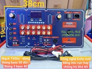 Mạch Loa Kéo T450s + Mic Không Dây Cao Cấp - Côgn Suất Mạnh Echo Hay - Mic cao cấp ít hú rít