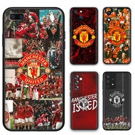 Soft Silicone Phone Case OPPO Reno 8T 5G 7z 8z 2 2Z 2F 3 4 4Pro 4G H6G7 Manchester United TPU Cover
