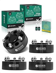 YHTAUTO 5x4.5 to 5x5 Hub Centric Wheel Adapters 2 Inch Compatible with Ford Explorer Edge, Jeep, Dod