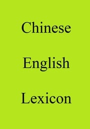 Chinese English Lexicon Trebor Hog