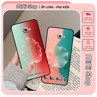 Samsung J4 Plus / J4 Core / J4+ case printed with the image of peace of mind, peace calligraphy