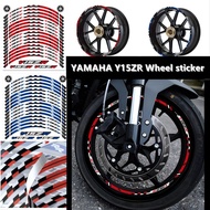 17 inch Reflective YAMAHA Y15ZR Motorcycle Rim Stickers Wheel Decals 17'' Rim Accessories Strip Decoration For YAMAHA Y15ZR Y15 ZR