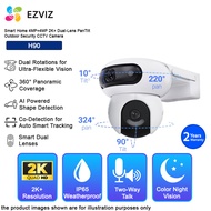 Ezviz H90 Smart Home 4MP+4MP 2K+ Dual-Lens Pan/Tilt Outdoor Security CCTV Camera