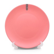 JAVA Peach Pink Matt Coupe Dinner Plate 26 cm