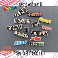 JI6 crocs/jibbitz charms Chinese Accessories Shoe Fashion crocs Fonts