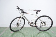 จักรยานไฮบริดญี่ปุ่น - ล้อ 700 mm. - มีเกียร์ - อลูมิเนียม - Disc Brake - Merida Speeder 200 - สีขาว