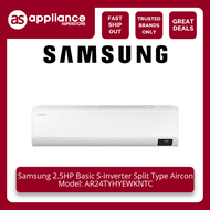 Samsung 2.5HP Basic S-Inverter Split Type Aircon AR24TYHYEWKNTC/AR24TYHYEWKXTC