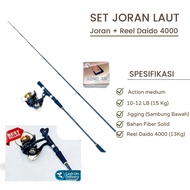Daido 4000. Marine Jigging And REEL Set | Daido Reel Sea Fishing Rod And Fishing Rod Package | Sea Fishing Rod Package