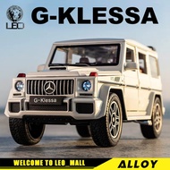1:24 Benz G63 with Sound & Light Effects, 4 Doors Can Be Opened, Diecast Alloy Car Model Toys for Bo