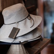 寬邊帽，麻，麥片