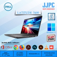 Dell Latitude 5400 i7 8th Gen Laptop 14 Inch Full HD Display Screen Backlit Keyboard, Touchscreen