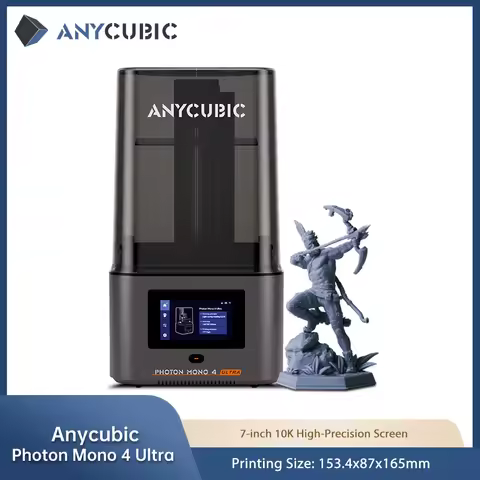 PRESALE ANYCUBIC Photon Mono 4 Ultra V2 LCD 3D Printer 7" 10K UV Resin Printers 3D Printing Build Vo