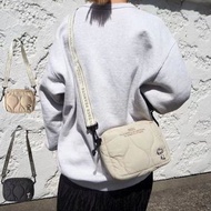 日本直送 Snoopy SOLEIL 絎縫單肩包 S