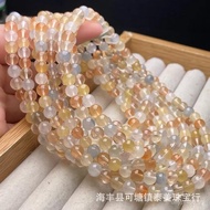 Crystal Wholesale Bracelet Three Circles Manufacturer Crystal Beads Crystal Bracelet Rabbit Fur Natu
