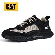 CODCAT Caterpillar รองเท้ากีฬา รองเท้าผู้ชายเตี้ย รองเท้าผ้าใบวินเทจ BLACK รองเท้าเดินป่าพักผ่อนกลางแจ้ง รองเท้าทำงาน CAT Fashion Cal Shoes รองเท้าผู้ชายเตี้ย รองเท้าผ้าใบวินเทจ รองเท้าเด