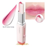 Laneige TWO TONE TINT LIP BAR NO 1 COTTON CANDY