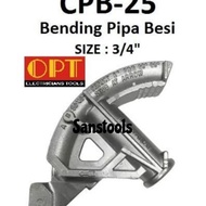 MANUAL PIPE BENDER OPT CPB-25 BENDING ALAT TEKUK PIPA BESI 3/4" CPB25 - ROYALSTORE9