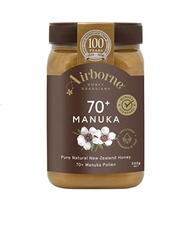 แอร์บอร์นน้ำผึ้งมานูก้าแอกทีฟ25บวก Airborne 25+ 70+ 85+ Manuka Multifloral Honey with Pollen - Pure