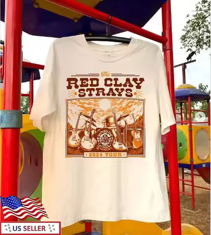 The Red Clay Strays Tour 2024 Gift For Fan T Shirt Full Size S-5XL SN517