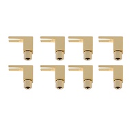 [IpvCQZ]8 pcs total Hi-end Banana to Spade Adapter Plug/Speaker Cable Connector [Wy-yp01-8/Spade De 