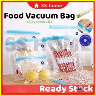 Vacuum food storage bag transparent food sealed bag food bag storage bag