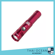 SUPE RD75E Recreational Torch ความสว่าง 1200lumen พร้อมถ่านชาร์ทในตัว ใช้ดำน้ำ กันน้ำได้ดี