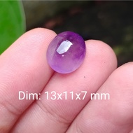 UNGU GENUINE PURPLE AMETHETIC STONE natural check other stone yaman fire wulung opal bacan kalimaya 