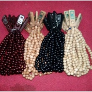 KAYU [Import] - 33-point Wooden TASBIH - Affordable