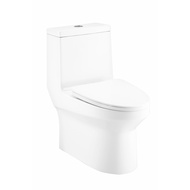 Global House Cotto สุขภัณฑ์ชิ้นเดียว แบบกดบน 3/4.8L รุ่น เวิร์ธ C11000 รับประกันของเเท้