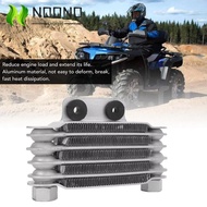 NOONOPH Universal Oil Cooler, Aluminum Durable Original Oil Cooler, 5 Row 65ml Motorcycle Engine Rad