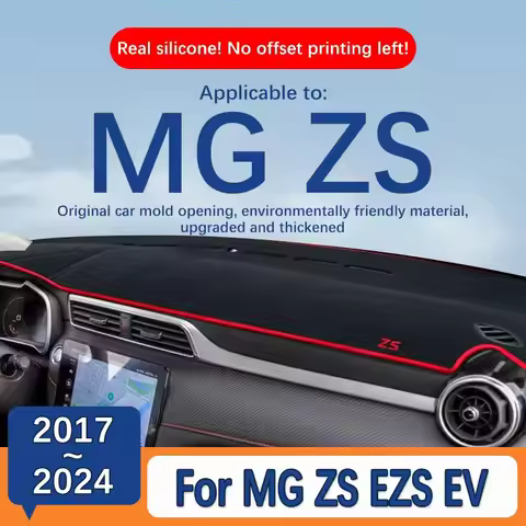Car Dashboard Mat Sun Shade For MG ZS EZS EV 2017 2018 2019 2020 2021 2022 2023 2024 Instrument Desk