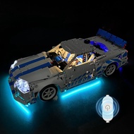 Led Light Kit Compatible with Lego 2 Fast 2 Furious Nissan Skyline GT-R (R34) Car Building Set(Model