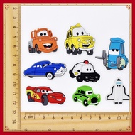 PVC Shoe Charms Accessories Cars McQueen Sally Shoe Decoration Buckles Accessories for Crocs Jibbitz