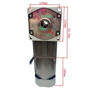 AC 220V 400W Single phase vertical gear motor, High Torque AC Motor