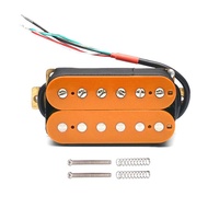 Mai- Humbucker Electric Guitar Pickup Coil Spliting Pickup Humbucker Dual Coill Pickup 4 Conduct Cab