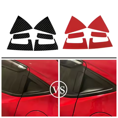 Carbon Fiber Paper Rear Door Handle Bowl Sticker for Honda HR-V HRV Vezel 2015 2016 2017 2018 2019 2