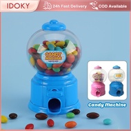 Cute Gumball Candy Dispenser Mini Vending Sweets Machine Coin Saving Piggy Bank Storage Box Kids Toy