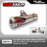 GX TECH Performance DK-05 Polish Universal Muffler knalpot GX TECHOriginal 50mm InletPerformance