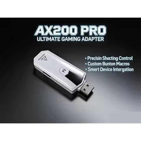AIMZENIX AX200PRO Keyboard Mouse High Performance Converter ,Adapter,Compatible with PC & NS Platfor