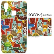 【Sara Garden】客製化 手機殼 SONY XZ3 保護殼 硬殼 可愛手繪動物