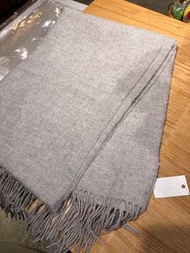 muji無印良品 羊毛100%大圍巾 scarf