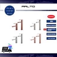 AALTO | Chrome/Rose Gold/Matte Rose Gold/Brushed Steel Single-Lever Basin Mixer 5001/5002